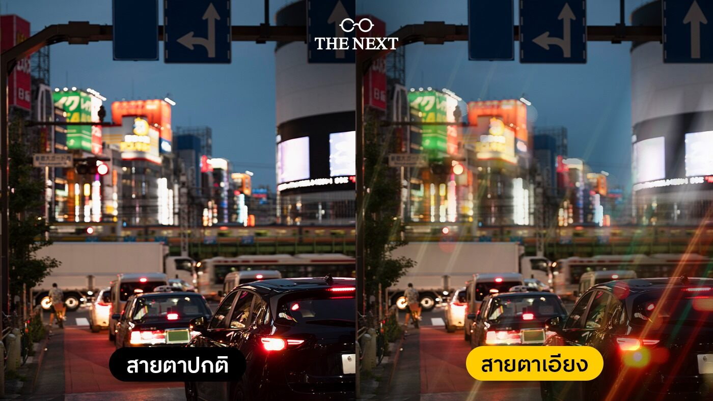 สายตาเอียง เห็นภาพเป็นอย่างไร